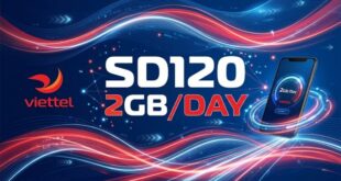 Gói cước SD120 Viettel 120.000đ - 2 GB/ngày Tốc Độ Cao, Chu Kỳ 30 ngày